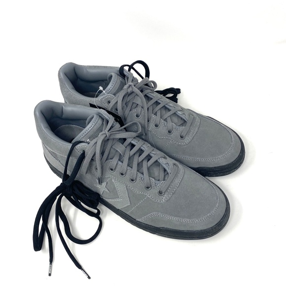 Converse CONS Fastbreak Pro Mid Women Size Suede Monocolor Gray Sneakers 168646C - Picture 3 of 8